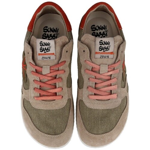 Sunni Sabbi ZAPATILLAS RESPETUOSAS CON CORDONES KAKI  ONTAKE Laranja