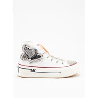 Sapatos Mulher Botins Nan-Ku 36779 BLANCO