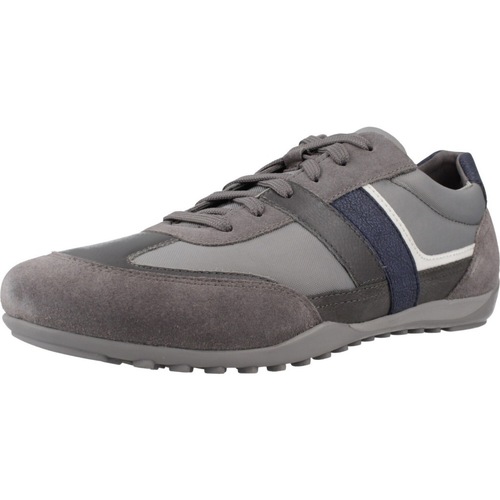 Sapatos Homem Sapatilhas Geox U WELLS Cinza