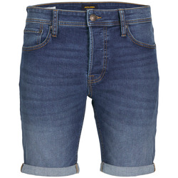 Textil Homem Shorts / Bermudas Jack & Jones Rick Original Short Azul