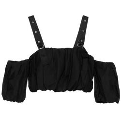 Textil Mulher Tops / Blusas Pinko RAUL TOP POPELINE Preto