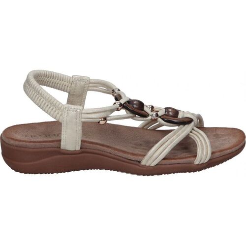 Sapatos Mulher Sandálias Amarpies ABZ28685 Prata