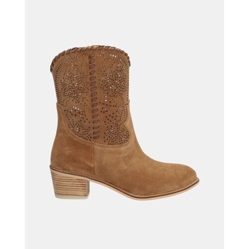 Sapatos Mulher Botins Alpe 53881101 5388 Castanho