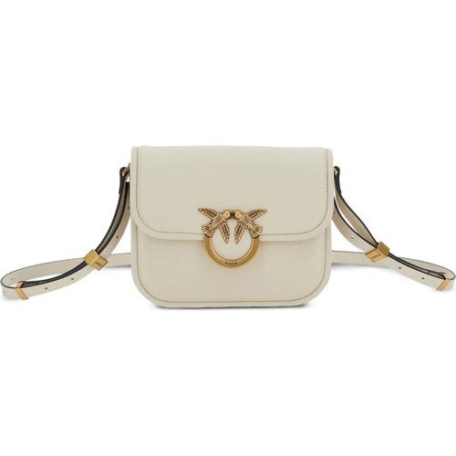 Malas Mulher Bolsa Pinko LOVE BOX BAG FL M Branco