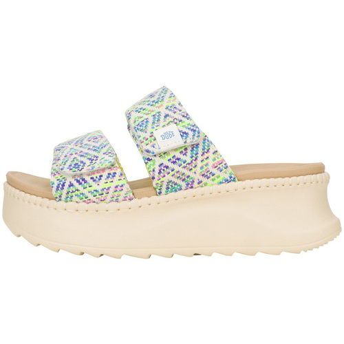 Sapatos Mulher Chinelos HEYDUDE  Azul