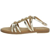 Sapatos Mulher Sandálias Keys K-10950 Ouro