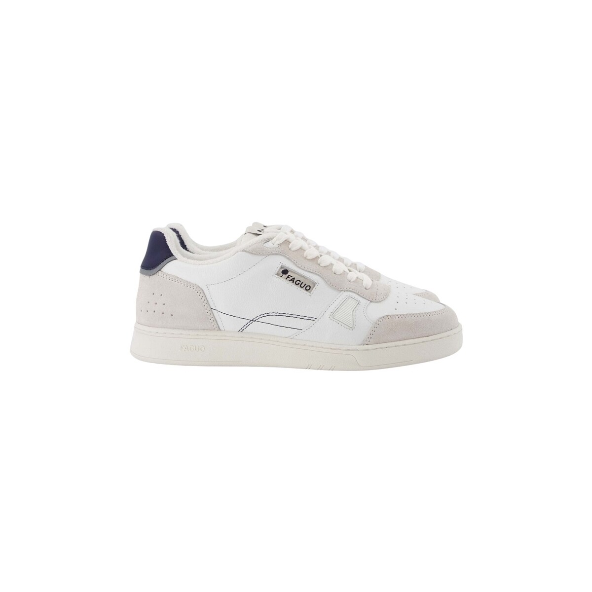 Sapatos Homem Sapatilhas Faguo COMMUTE 1  LEATHER-SUE Branco