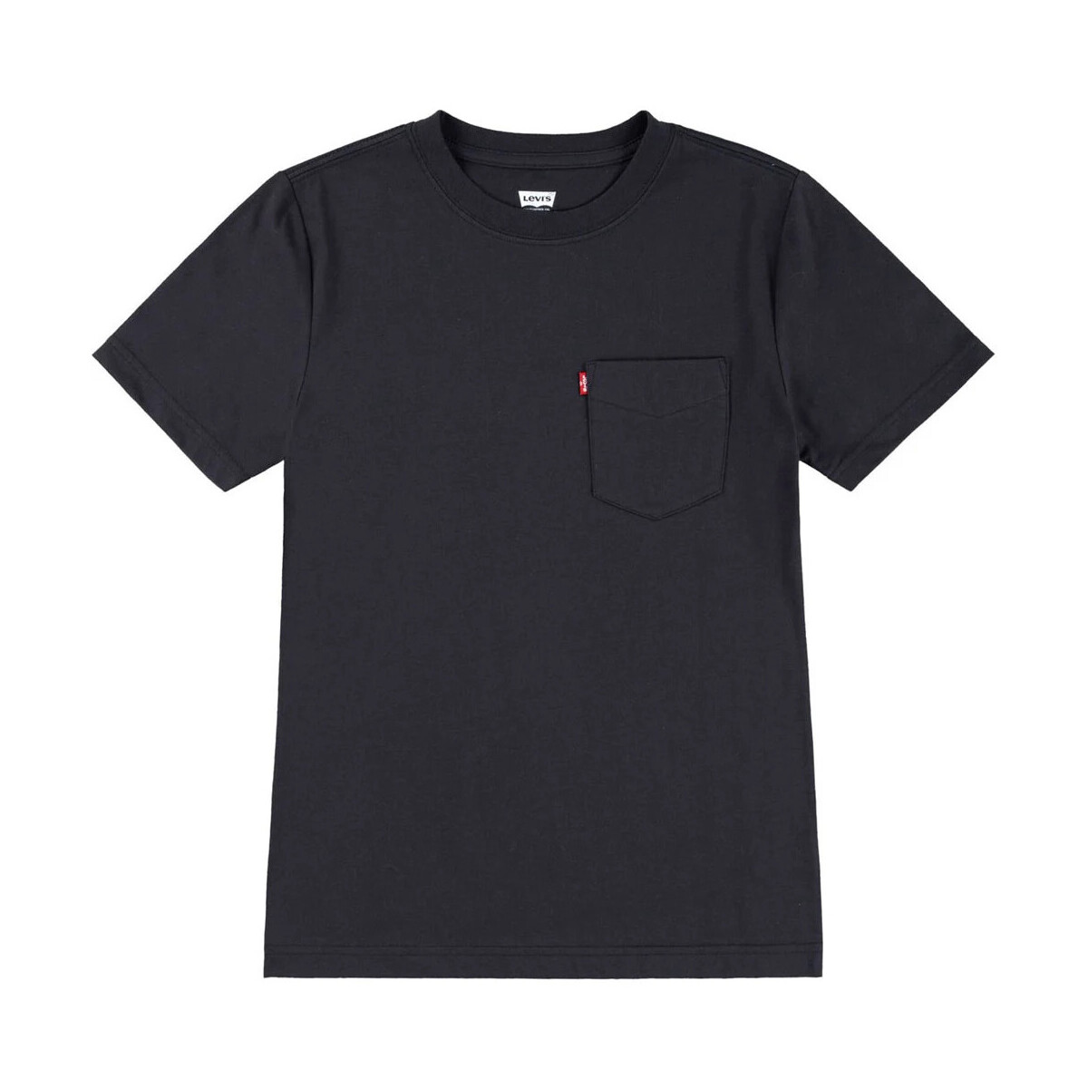 Textil Criança Polos mangas curta Levi's LVB SUNSET POCKET TEE Preto