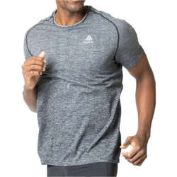 Textil Homem T-Shirt mangas curtas Odlo ESSENTIAL SEAMLESS Cinza