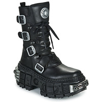 Sapatos Mulher Botas baixas New Rock M-WALL373-S3 Preto