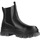 Sapatos Mulher Botas Buffalo ASPHA CHELSEA MID Preto