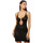 Textil Mulher Vestidos La Modeuse 74856_P176811 Preto