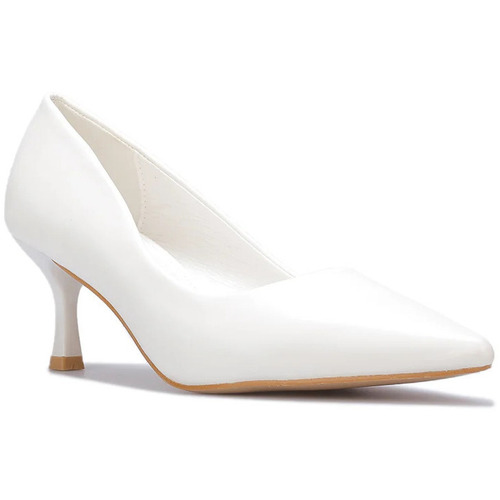 Sapatos Mulher Escarpim La Modeuse 74919_P176959 Branco