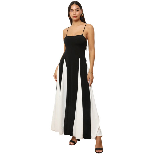 Textil Mulher Vestidos La Modeuse 74944_P177061 Preto