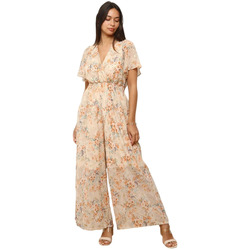 Textil Mulher Macacões/ Jardineiras La Modeuse 75112_P177511 Bege
