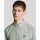 Textil Homem Camisas mangas comprida Lyle & Scott LW2207V LINEN BLEND OXFORD-X583 GREEN MERCURIAL Verde