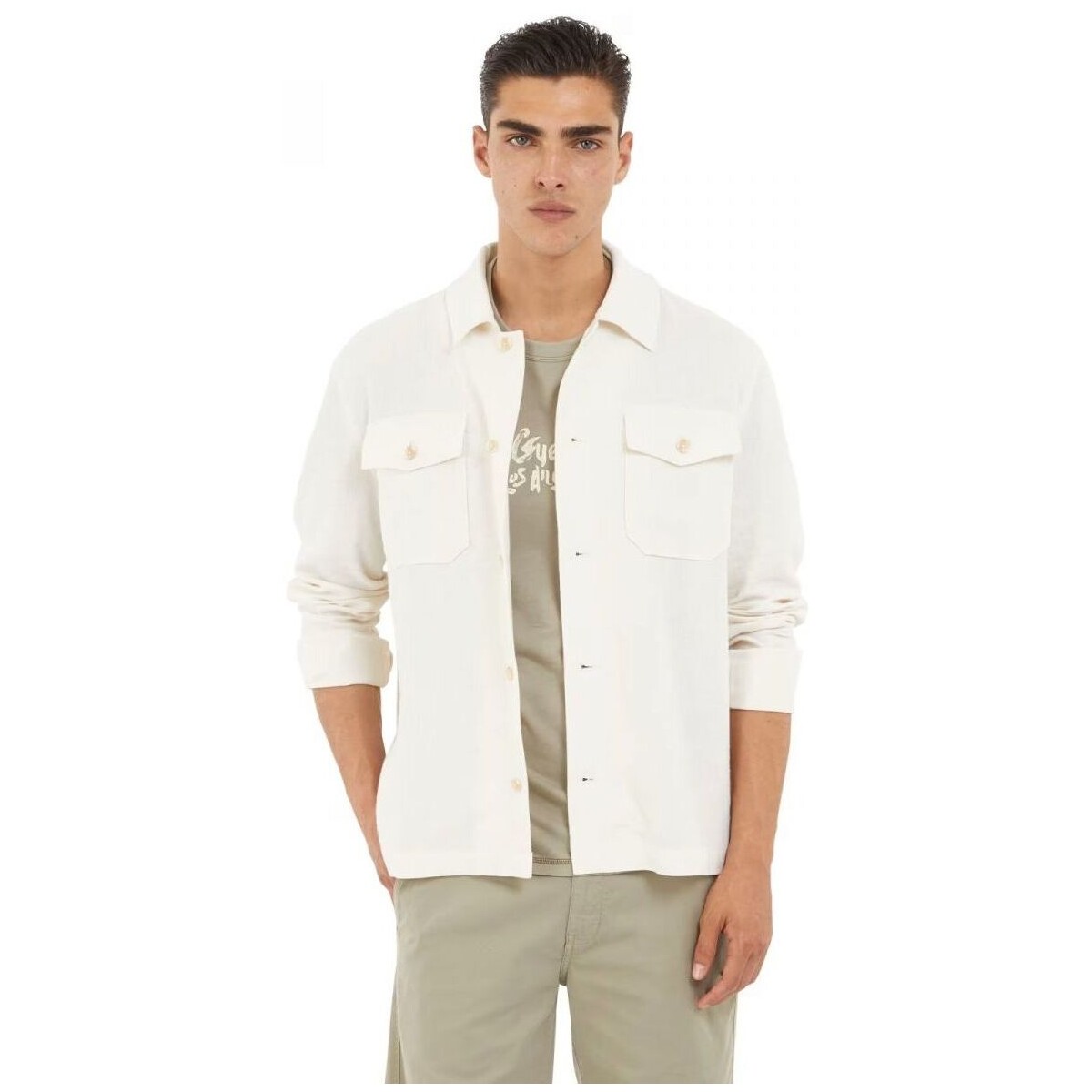 Textil Homem Casacos  Guess M5GH66 WH3HO-PWMU PEARL Cinza