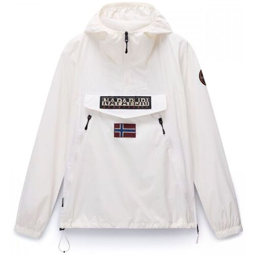 Napapijri RAINFOREST WB PKT V2 - NP0A4HX6-N1A1 WHISPER Branco