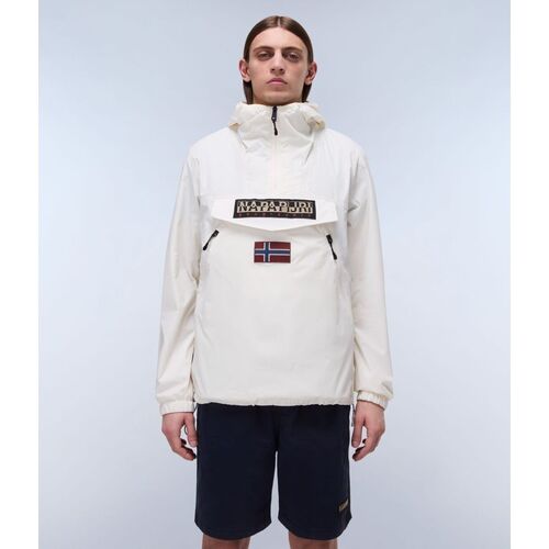 Napapijri RAINFOREST WB PKT V2 - NP0A4HX6-N1A1 WHISPER Branco