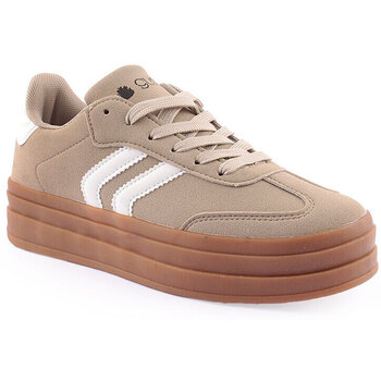 Sapatos Mulher Sapatilhas de ténis Gutten L Tennis Bege