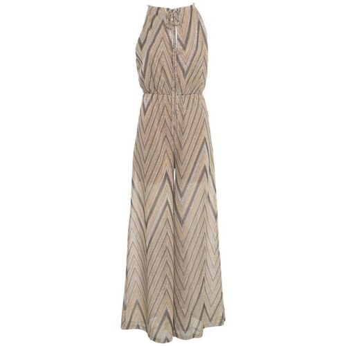 Textil Mulher Vestidos Kaos Collezioni RPJMA013-2003 Ouro