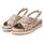 Sapatos Mulher Sandálias Xti 14394701 Ouro