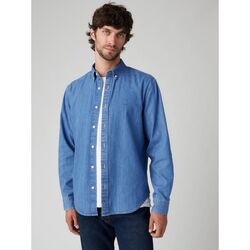 Textil Homem Camisas mangas comprida Levi's A7210 0025  AUTHENTIC BUTTON DOWN-WOODROW MID WASH Azul