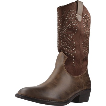 Sapatos Mulher Botas Chika 10 ISKIA 01 Castanho