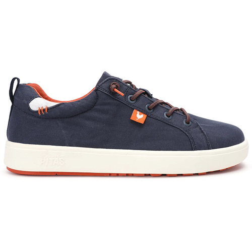 Sapatos Homem Sapatilhas Pitas  Azul