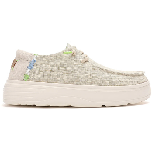Sapatos Mulher Sapatilhas Pitas  Bege