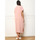 Textil Mulher Vestidos La Modeuse 75174_P177626 Rosa