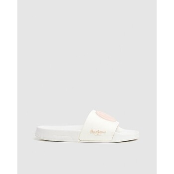 Sapatos Mulher Sandálias Pepe jeans PLS70159 SLIDER BRAND W Branco