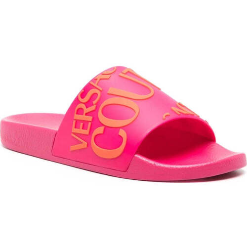 Sapatos Mulher Chinelos Versace Jeans Couture  Rosa