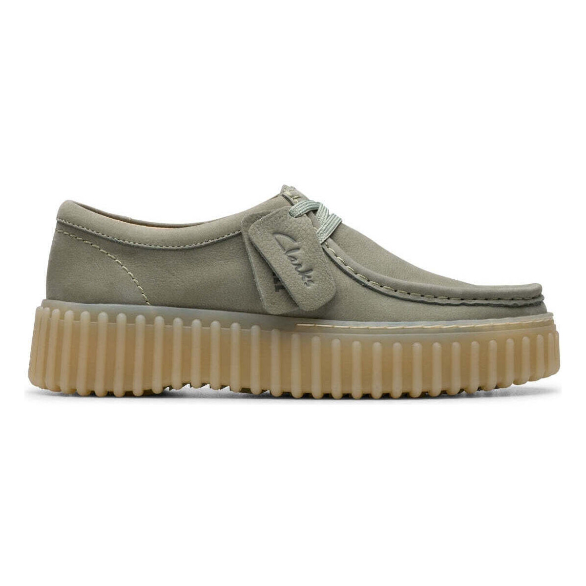 Sapatos Mulher Sapatilhas Clarks  Verde