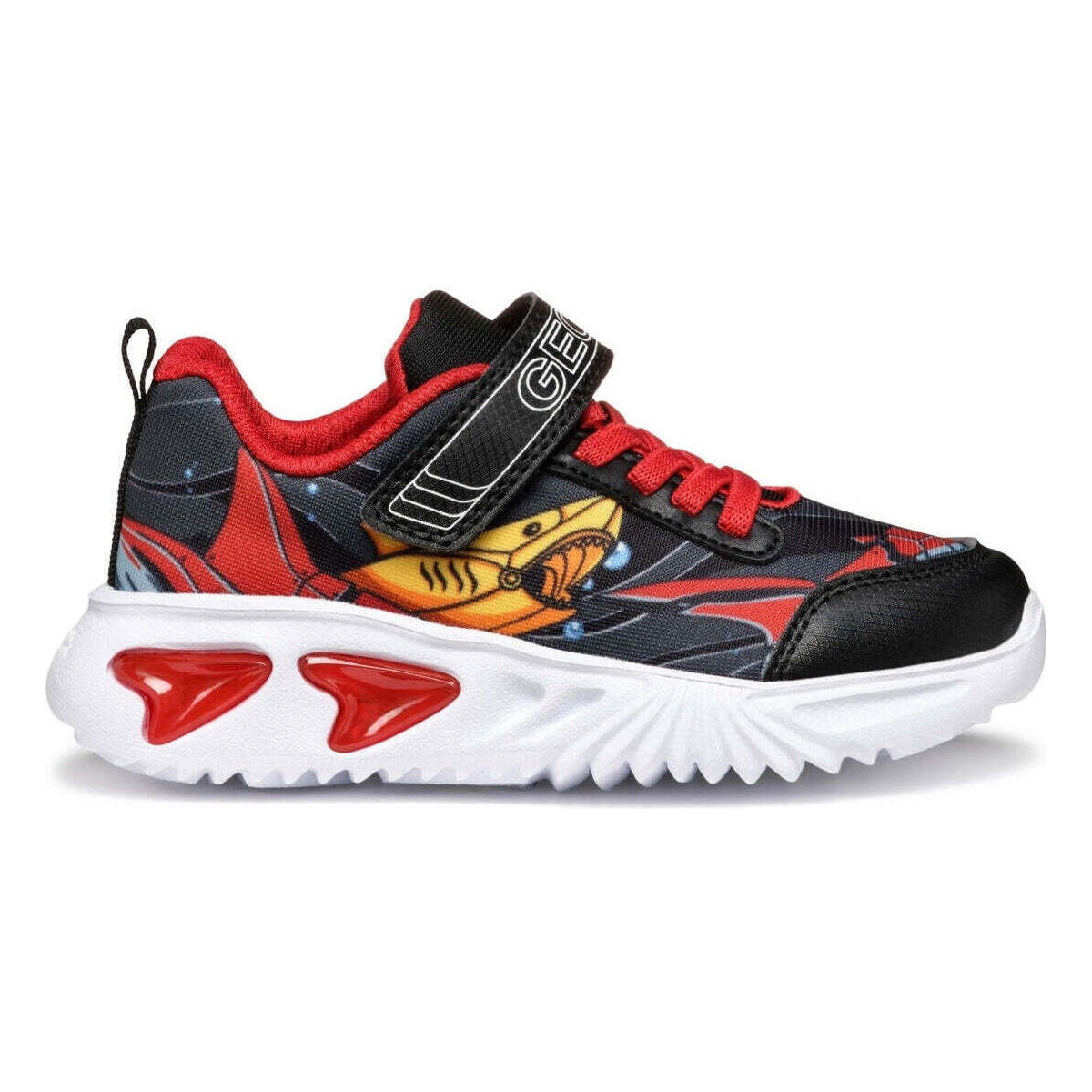 Sapatos Rapaz Sapatilhas Geox  Preto