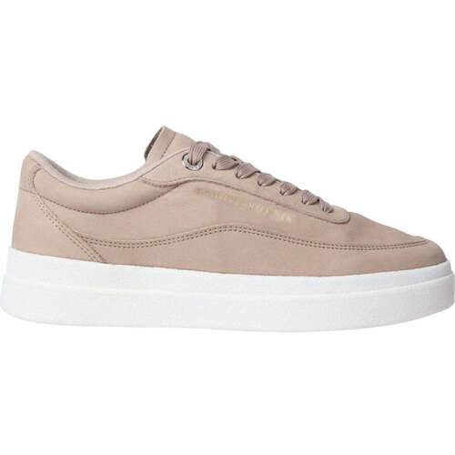 Sapatos Mulher Sapatilhas Tommy Hilfiger  Bege