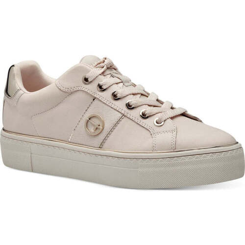 Sapatos Mulher Sapatilhas Tamaris  Bege
