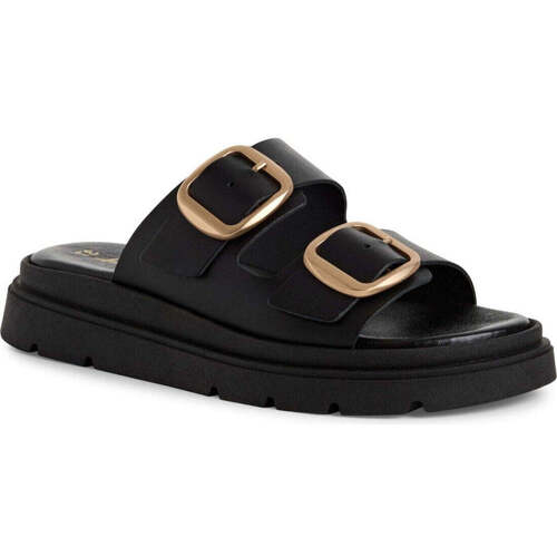 Sapatos Mulher Chinelos Tamaris  Preto