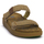 Sapatos Mulher Chinelos Satorisan SUNKACHINA KAE LINEN KHAKI Verde