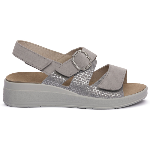 Sapatos Mulher Sandálias Grunland GRIGIO 59DIDA Cinza