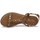Sapatos Mulher Sandálias Keys CUOIO BUCLKE Castanho
