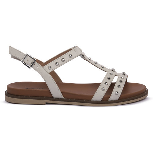 Sapatos Mulher Sandálias NeroGiardini NERO GIARDINI 713 SPARTA OSSO Bege