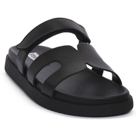Sapatos Mulher Chinelos Steve Madden BLK MISSILE STUD Preto