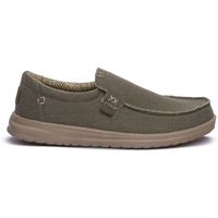 Sapatos Homem Mocassins HEYDUDE 3VE MIKKA BRAIDED Verde