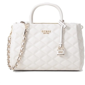Malas Mulher Bolsa Guess TAMSIN SOCIETY SATCHEL Branco