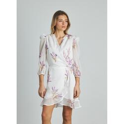 Textil Mulher Vestidos ALMA EN PENA V25CL0114 Violeta