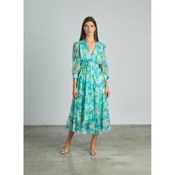 Textil Mulher Vestidos ALMA EN PENA V25CL0204 Azul