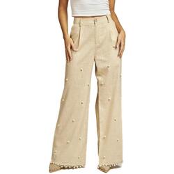 Textil Mulher Calças ALMA EN PENA V24CL301 Bege