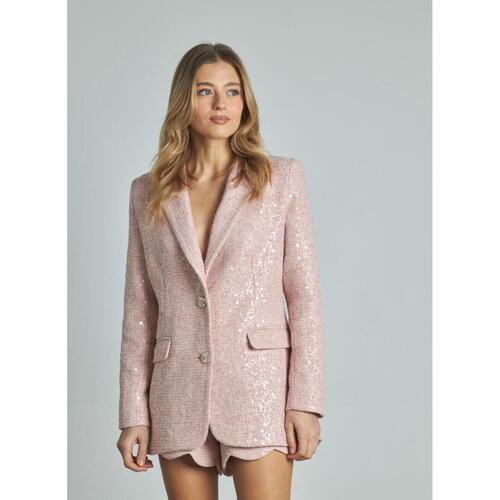 Textil Mulher Casacos  ALMA EN PENA V25CL0804 Rosa