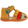 Sapatos Rapaz Sandálias Kickers Kick Pod Amarelo